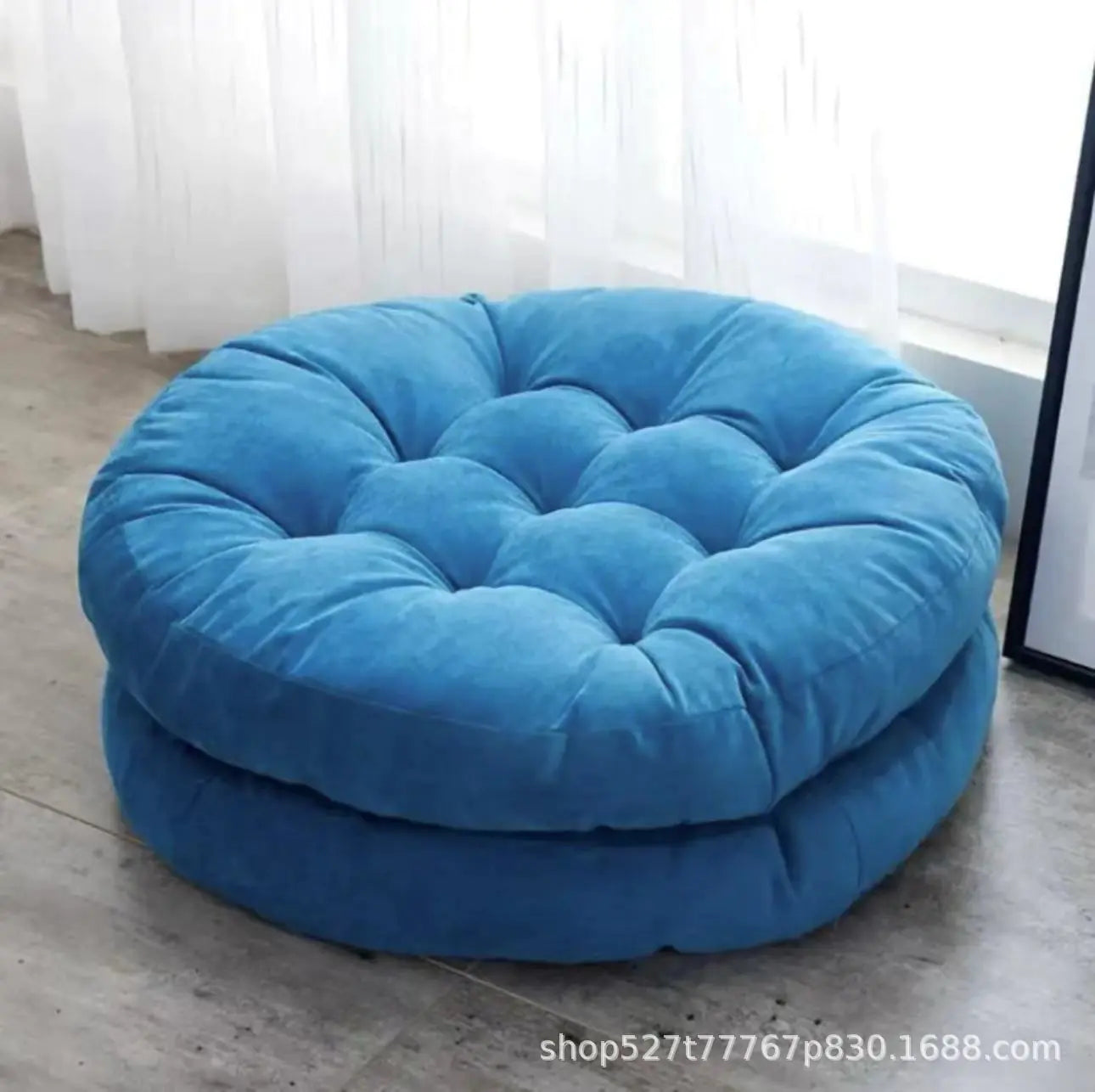 Japanese Minimalist Corduroy Tatami Cushion Seat Pad
